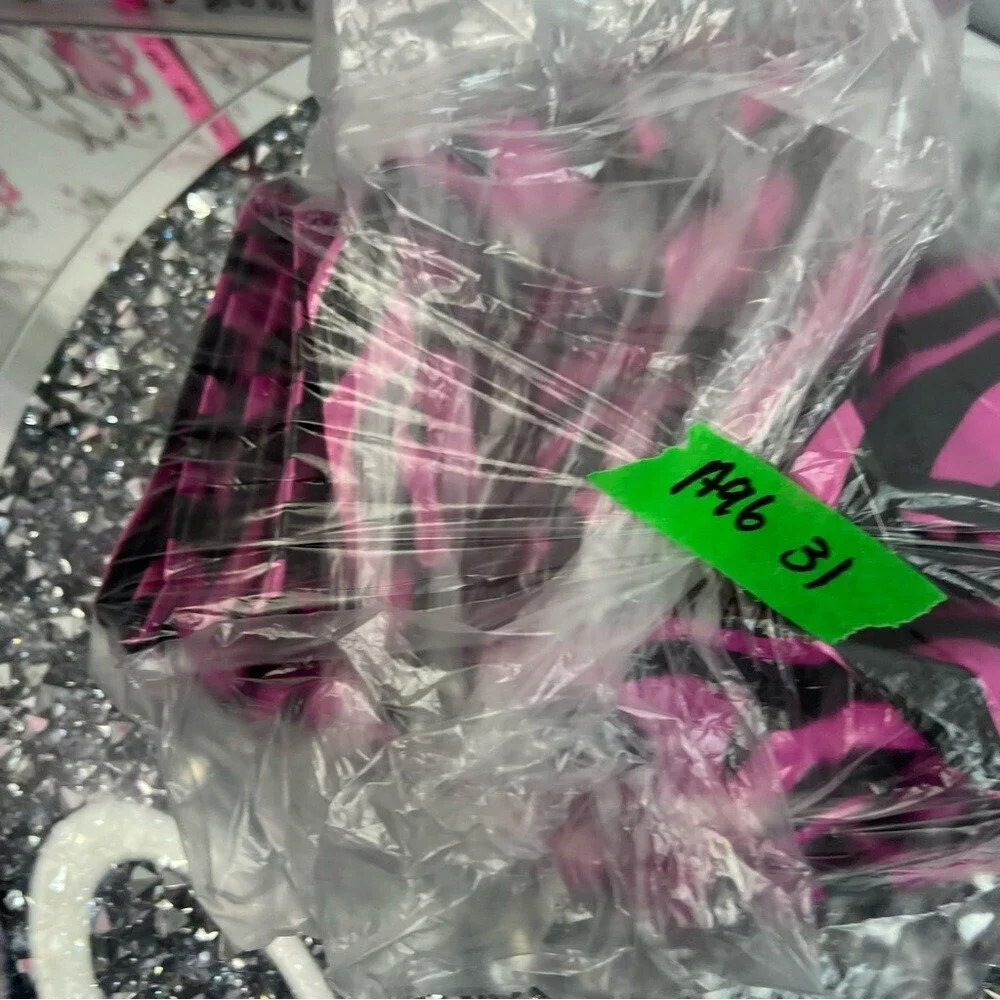 Tote mini bag Pink Zebra Print Tote Bag - Women
